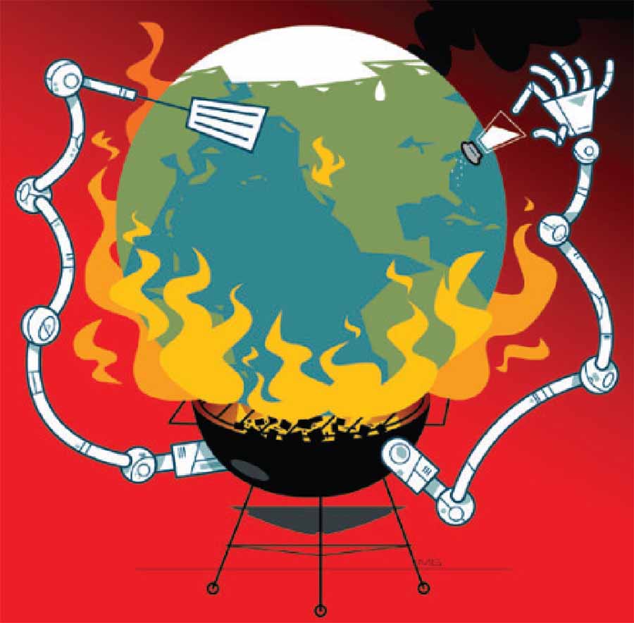 ИИ поджарит планету ИИ поджарит планету