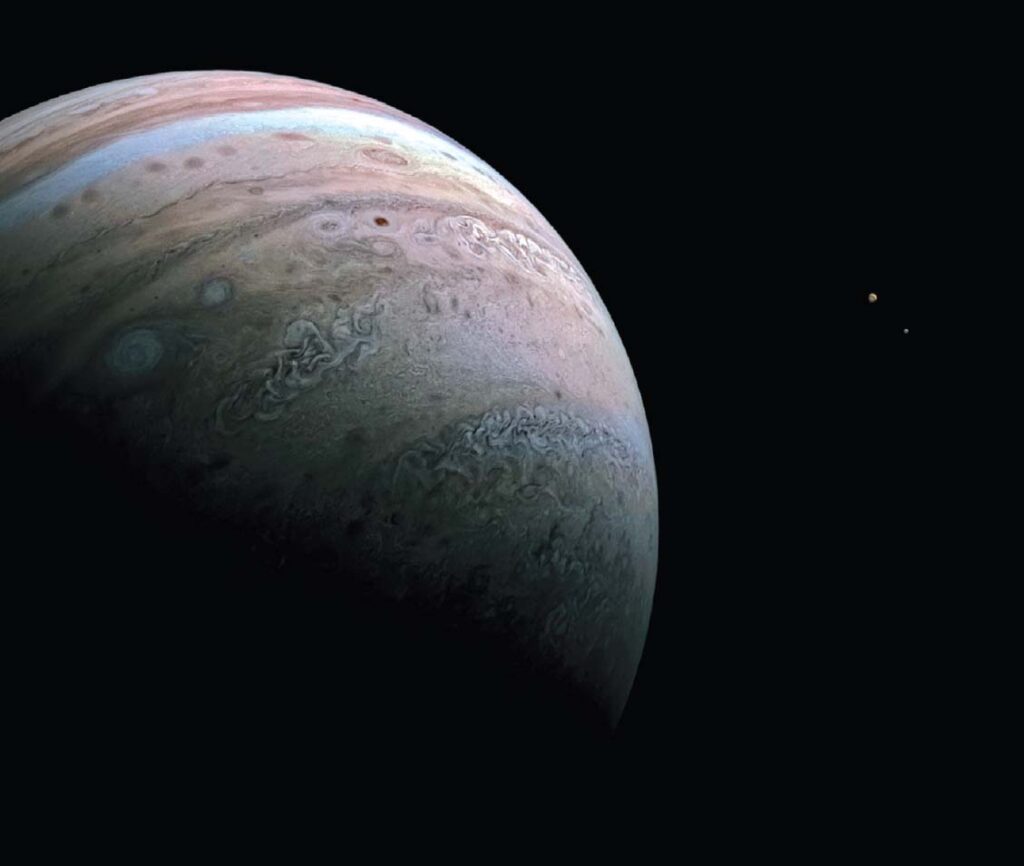 Юпитер, Европа и Ио